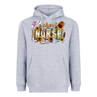 Heather Grey school nurse Heavyweight Hoodie - CowhideDigitalArt