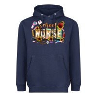 Navy school nurse Heavyweight Hoodie - CowhideDigitalArt