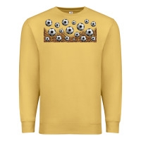 Antique Gold leopard soccer 16oz libbey glass Premium Sweatshirt - HRA Design Shop