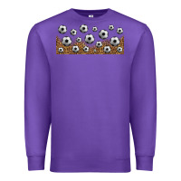 Purple leopard soccer 16oz libbey glass Premium Sweatshirt - HRA Design Shop
