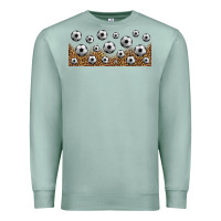 Seafoam leopard soccer 16oz libbey glass Premium Sweatshirt - HRA Design Shop
