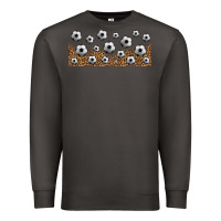 Smoke leopard soccer 16oz libbey glass Premium Sweatshirt - HRA Design Shop