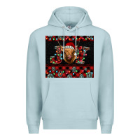 Blue Mist highland cow joy Christmas Premium Hoodie - BarkalooDesign