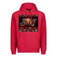 Cardinal highland cow joy Christmas Premium Hoodie - BarkalooDesign