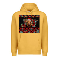 Mustard highland cow joy Christmas Premium Hoodie - BarkalooDesign