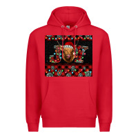 Red highland cow joy Christmas Premium Hoodie - BarkalooDesign