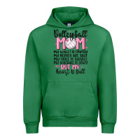 Emerald volleyball mom Urban Hoodie - MaliasSmallBusiness