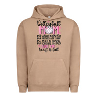 Pigment Burro volleyball mom Urban Hoodie - MaliasSmallBusiness