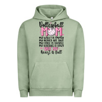Pigment Oil Green volleyball mom Urban Hoodie - MaliasSmallBusiness