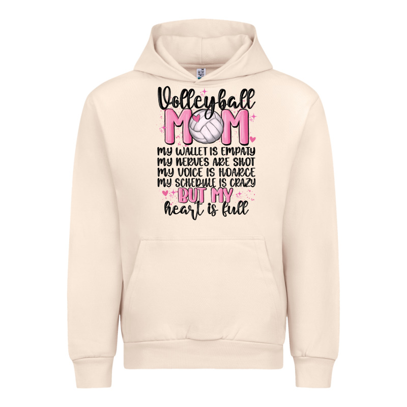 Volleyball Mom Urban Hoodie by MaliasSmallBusiness | Teevron