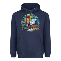 Navy beach please Heavyweight Hoodie - SublimationCraftShop