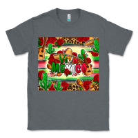 Charcoal Heather viva mexico Classic Tee - Zillion Design Studio