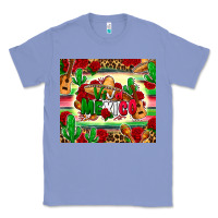 Colony Blue viva mexico Classic Tee - Zillion Design Studio
