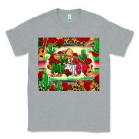 Heather Grey viva mexico Classic Tee - Zillion Design Studio