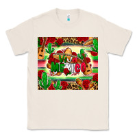 Natural viva mexico Classic Tee - Zillion Design Studio