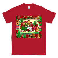 Red viva mexico Classic Tee - Zillion Design Studio