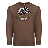 Chestnut cowboy dad Premium Sweatshirt - CowhideDigitalArt