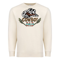 Sandshell cowboy dad Premium Sweatshirt - CowhideDigitalArt