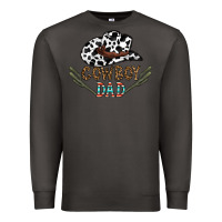 Smoke cowboy dad Premium Sweatshirt - CowhideDigitalArt