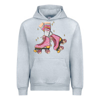 Heather Grey skate Urban Hoodie - MaliasSmallBusiness