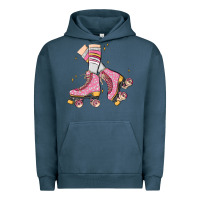 Pigment Midnight Navy skate Urban Hoodie - MaliasSmallBusiness