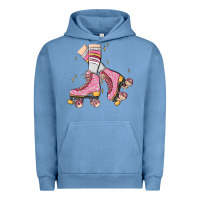 Pigment Pebble Blue skate Urban Hoodie - MaliasSmallBusiness