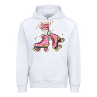 White skate Urban Hoodie - MaliasSmallBusiness