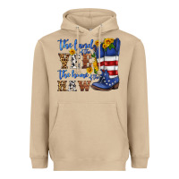 Mushroom the land of the yee the home of the haw Heavyweight Hoodie - HRA Design Shop