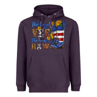 Plum the land of the yee the home of the haw Heavyweight Hoodie - HRA Design Shop