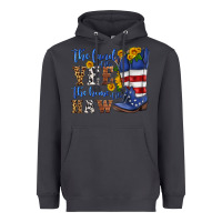 Smoke the land of the yee the home of the haw Heavyweight Hoodie - HRA Design Shop