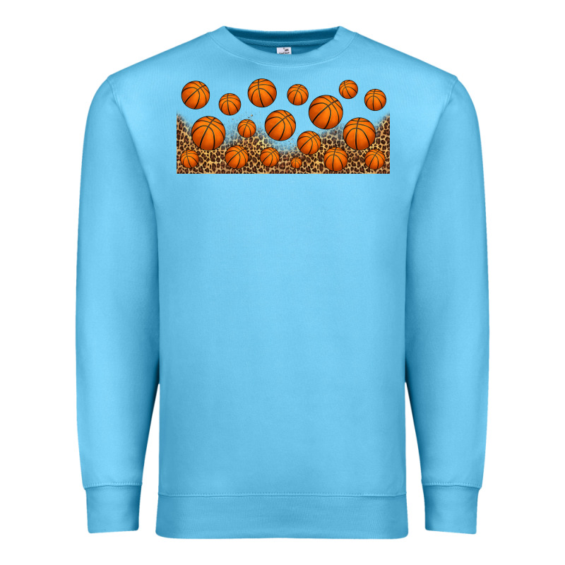Leopard Basketball 16oz Libbey Glass Premium Sweatshirt by HRA Design Shop | Teevron