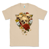 Mushroom Triangle Flower Skeletons Classic Tee - RanaPortraitStore