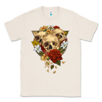 Natural Triangle Flower Skeletons Classic Tee - RanaPortraitStore