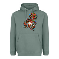 Sage Christmas crawfish Heavyweight Hoodie - FaDigitalArtStudio