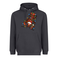 Smoke Christmas crawfish Heavyweight Hoodie - FaDigitalArtStudio