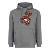 Storm Christmas crawfish Heavyweight Hoodie - FaDigitalArtStudio