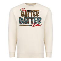 Sandshell hey batter batter batter Premium Sweatshirt - CowhideDigitalArt