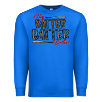 True Royal hey batter batter batter Premium Sweatshirt - CowhideDigitalArt