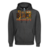 Charcoal Heather dope black educator Zipper Hoodie - texasbilliewilder