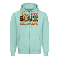 Seafoam dope black educator Zipper Hoodie - texasbilliewilder