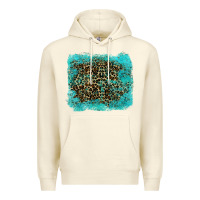 Sandshell leopard turquoise Premium Hoodie - RanaPortraitStore
