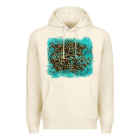 Tofu leopard turquoise Premium Hoodie - RanaPortraitStore