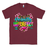 Burgundy perfectly imperfect Classic Tee - texasbilliewilder