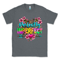 Charcoal Heather perfectly imperfect Classic Tee - texasbilliewilder