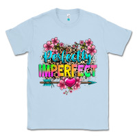 Dusty Blue perfectly imperfect Classic Tee - texasbilliewilder