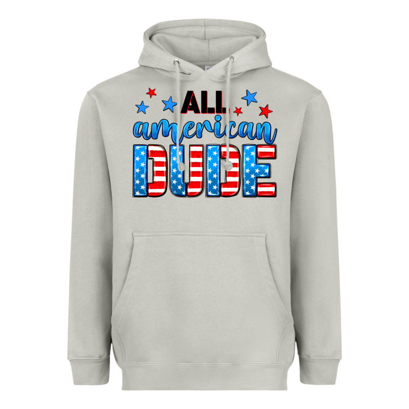 All American Dude Heavyweight Hoodie by Neo Western | Teevron