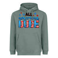 Sage All American dude Heavyweight Hoodie - Neo Western