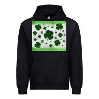 Black shamrock Urban Hoodie - MaliasSmallBusiness