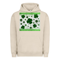 Pigment French Oak shamrock Urban Hoodie - MaliasSmallBusiness