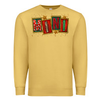 Antique Gold mini christmas Premium Sweatshirt - FaDigitalArtStudio